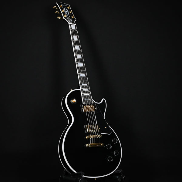 Gibson Custom Les Paul Custom w/ Ebony Fingerboard & Gold Hardware- Ebony 2024 (CS404342)