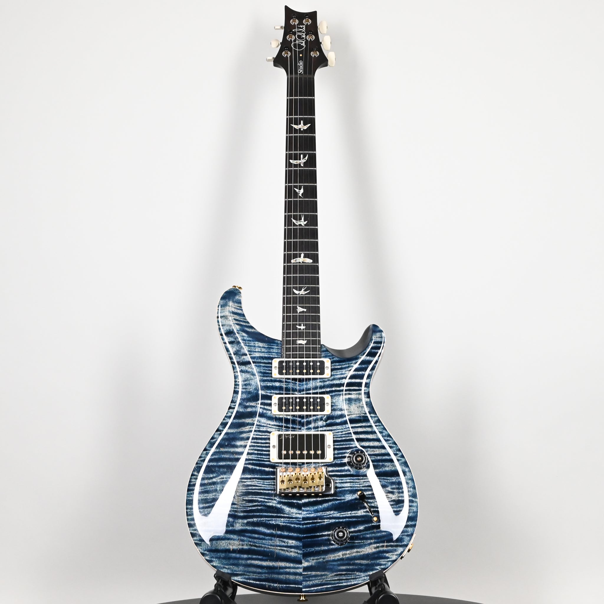 PRS Studio w/ 10-Top Electric Guitar- Faded Whale Blue 2025 (0417488)