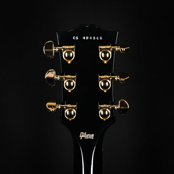 Gibson Custom Les Paul Custom w/ Ebony Fingerboard & Gold Hardware- Ebony 2024 (CS404342)