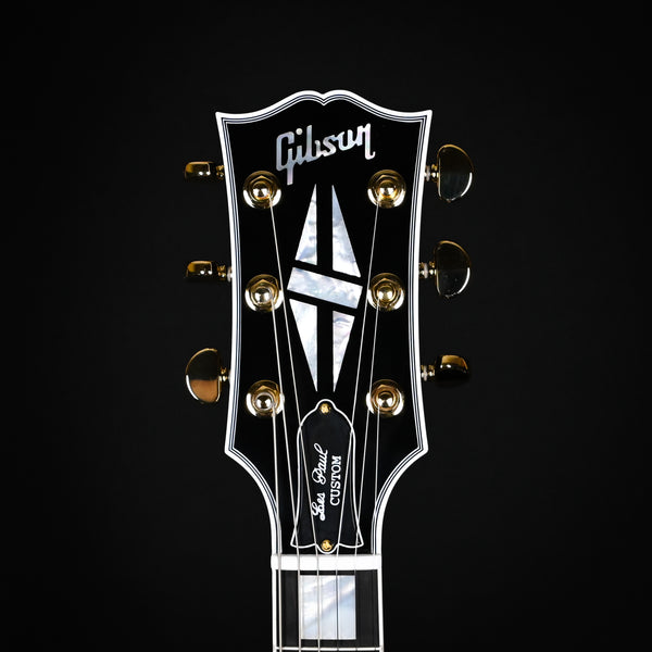 Gibson Custom Les Paul Custom w/ Ebony Fingerboard & Gold Hardware- Ebony 2024 (CS404342)