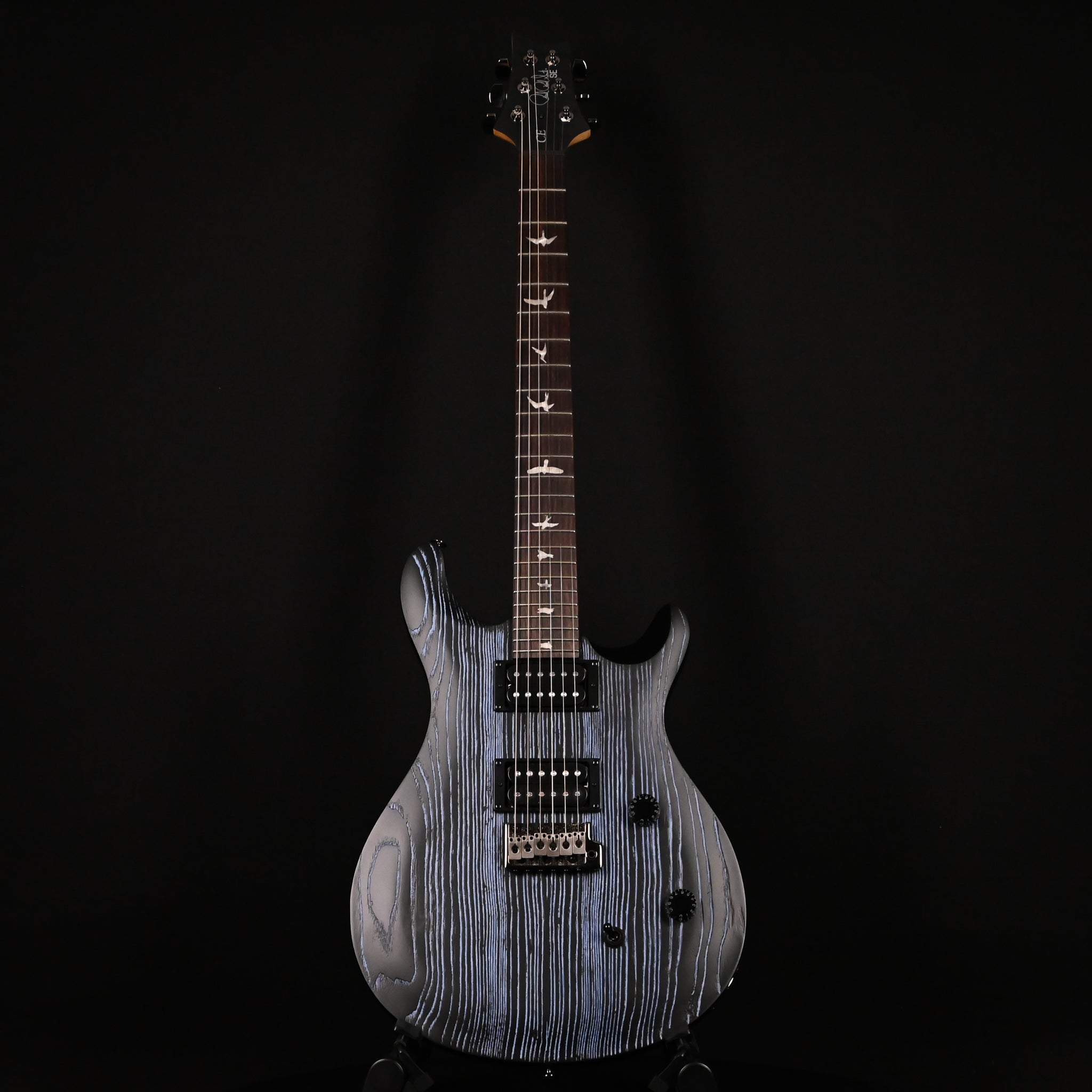 PRS PRS SE Sandblasted CE 24 Limited Edition - Sandblasted Blue (CTIG017032)
