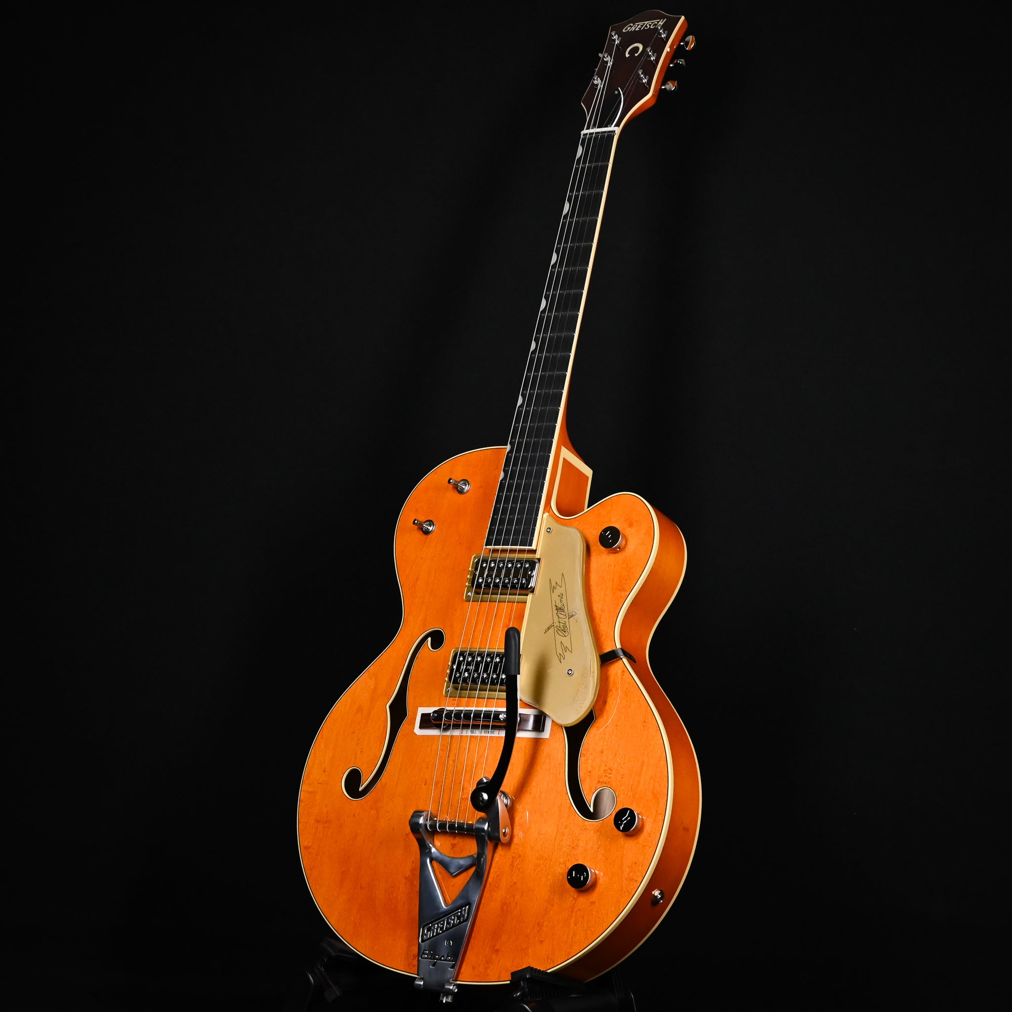 Gretsch G6120T-59 Vintage Select Edition '59 Chet Atkins Hollow Body w/ Bigsby- Vintage Orange Stain Lacquer 2026 (JT26020377)