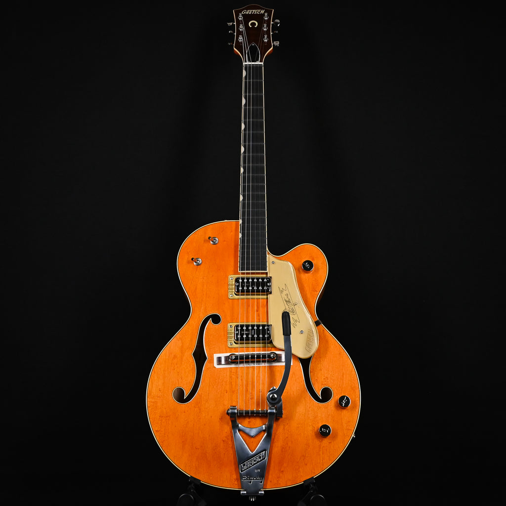 Gretsch G6120T-59 Vintage Select Edition '59 Chet Atkins Hollow Body w/ Bigsby- Vintage Orange Stain Lacquer 2026 (JT26020377)