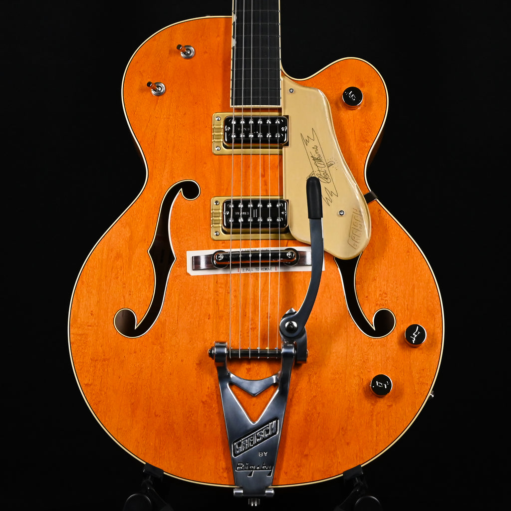 Gretsch G6120T-59 Vintage Select Edition '59 Chet Atkins Hollow Body w/ Bigsby- Vintage Orange Stain Lacquer 2026 (JT26020377)