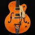 Gretsch G6120T-59 Vintage Select Edition '59 Chet Atkins Hollow Body w/ Bigsby- Vintage Orange Stain Lacquer 2026 (JT26020377)