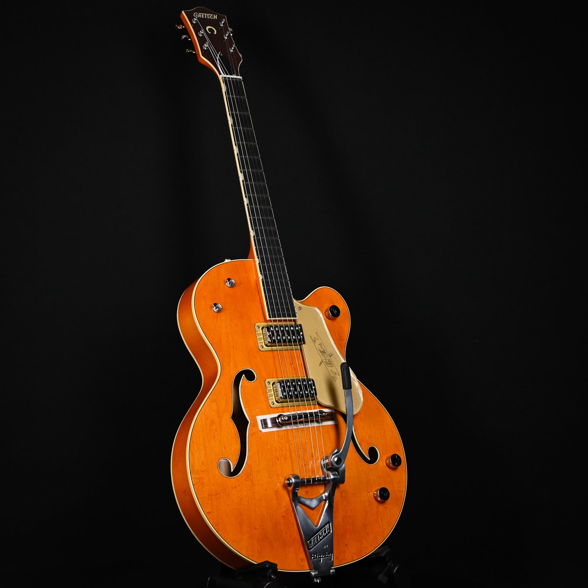 Gretsch G6120T-59 Vintage Select Edition '59 Chet Atkins Hollow Body w/ Bigsby- Vintage Orange Stain Lacquer 2026 (JT26020377)