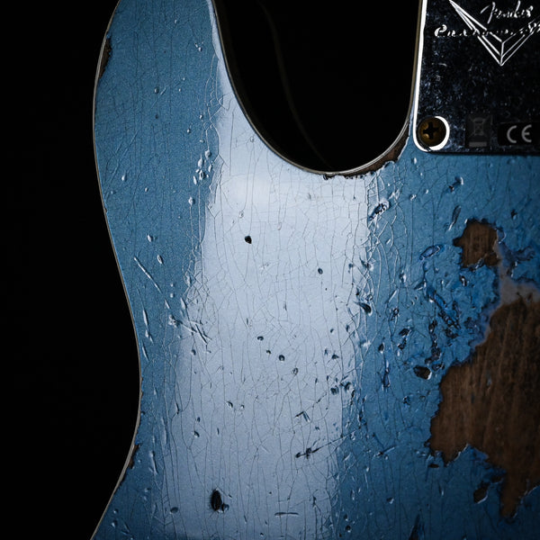 Fender Custom Shop '65 Telecaster Custom Heavy Relic- Aged Lake Placid Blue 2025 (CZ584721)