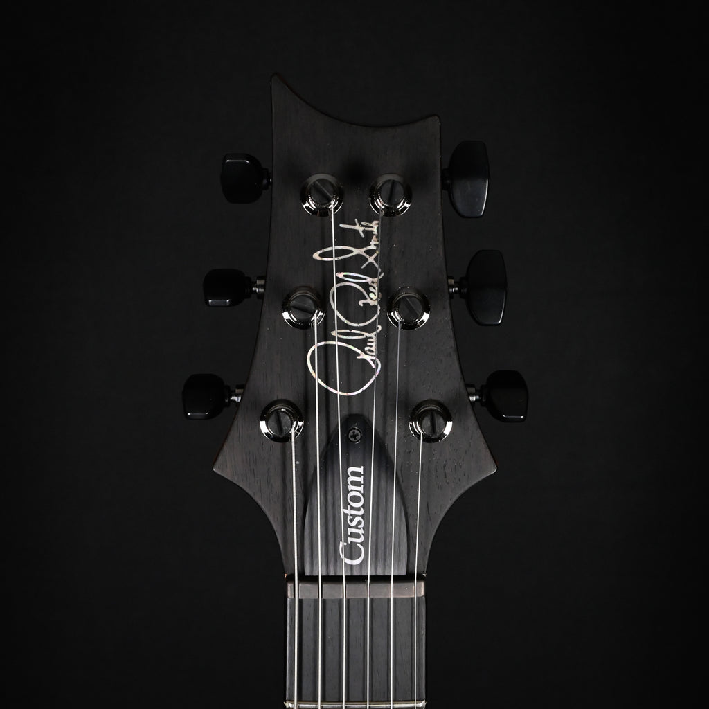 PRS Custom 24 w/ Artist Grade Quilt Maple Top & Awabi Birds- Faded Indigo 2026 (0427702)