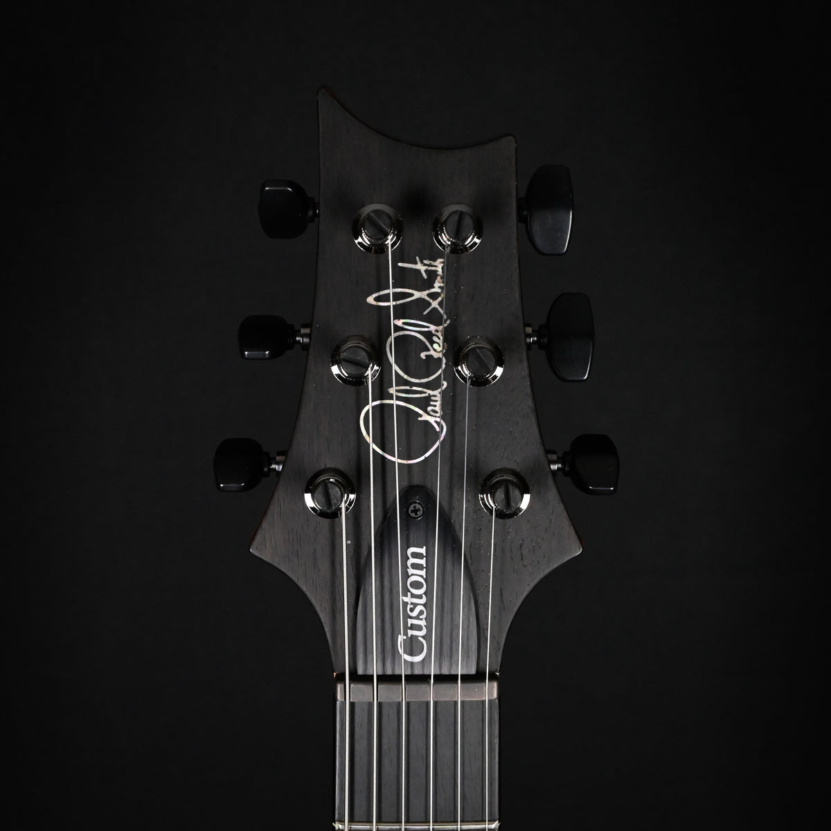 PRS Custom 24 w/ Artist Grade Quilt Maple Top & Awabi Birds- Faded Indigo 2026 (0427702)