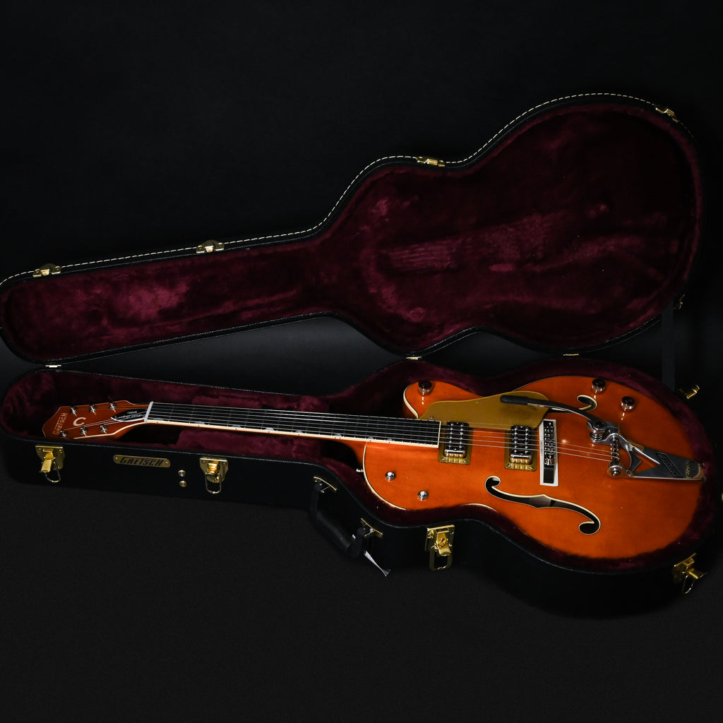 Gretsch G6120T-BSSMK Brian Setzer Signature Nashville Hollow Body '59 "Smoke" w/ Bigsby- Smoke Orange 2026 (JT26020347)