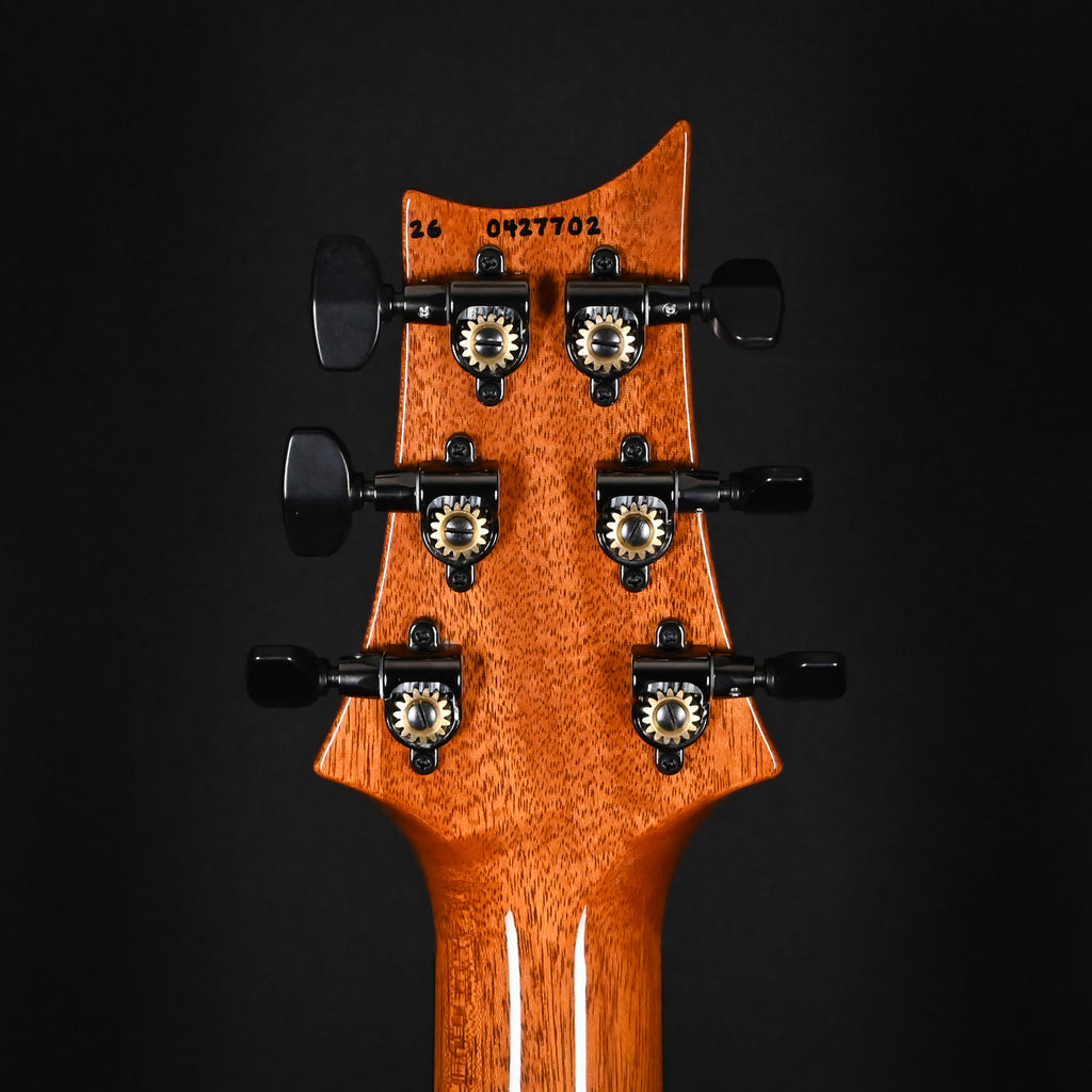 PRS Custom 24 w/ Artist Grade Quilt Maple Top & Awabi Birds- Faded Indigo 2026 (0427702)