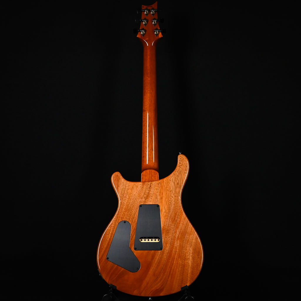 PRS Custom 24 w/ Artist Grade Quilt Maple Top & Awabi Birds- Faded Indigo 2026 (0427702)