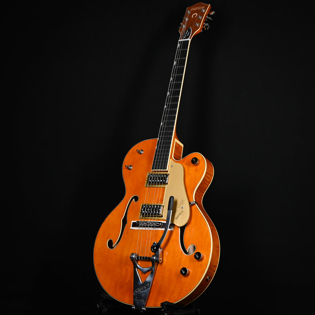 Gretsch G6120T-BSSMK Brian Setzer Signature Nashville Hollow Body '59 "Smoke" w/ Bigsby- Smoke Orange 2026 (JT26020347)
