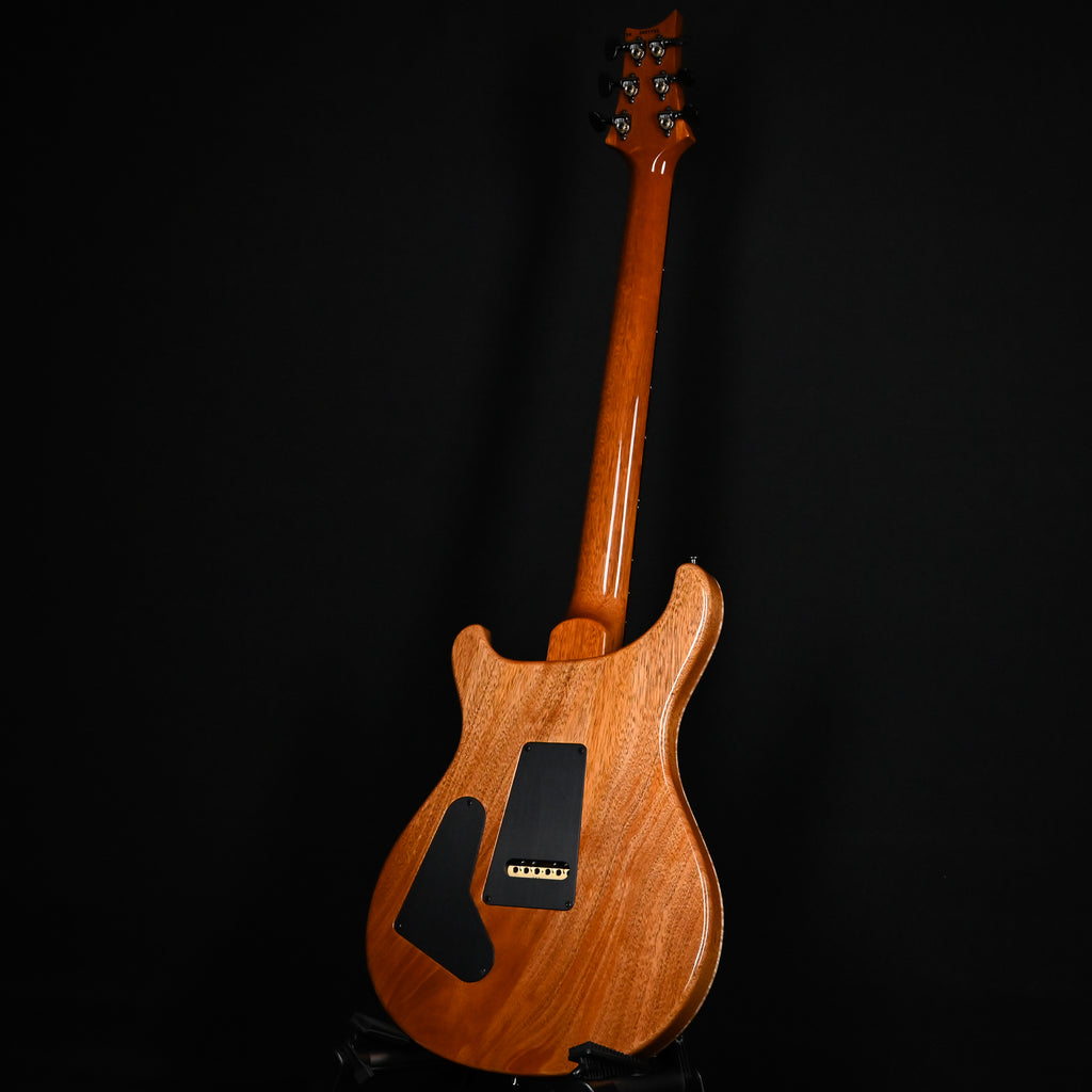 PRS Custom 24 w/ Artist Grade Quilt Maple Top & Awabi Birds- Faded Indigo 2026 (0427702)