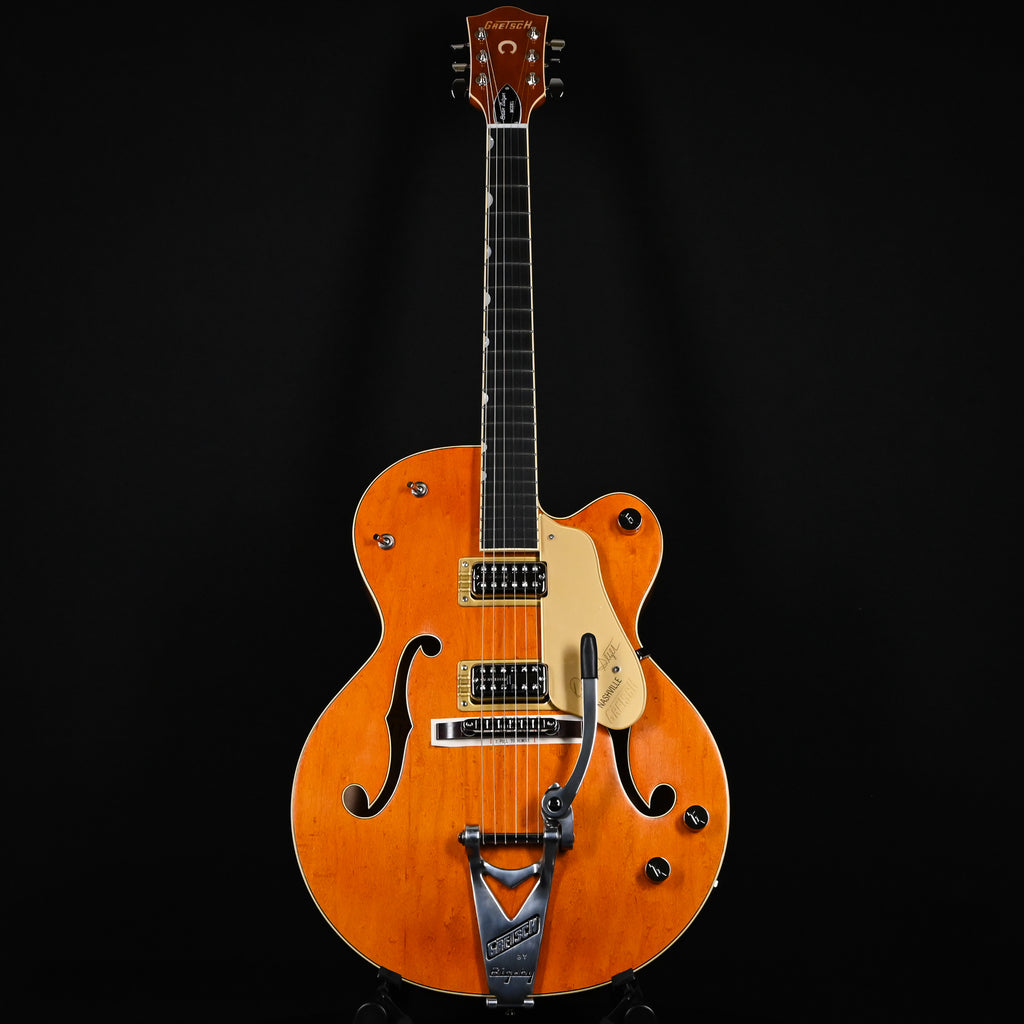 Gretsch G6120T-BSSMK Brian Setzer Signature Nashville Hollow Body '59 "Smoke" w/ Bigsby- Smoke Orange 2026 (JT26020347)