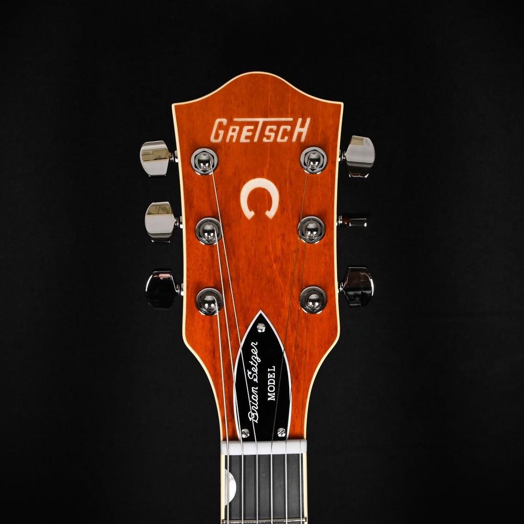 Gretsch G6120T-BSSMK Brian Setzer Signature Nashville Hollow Body '59 "Smoke" w/ Bigsby- Smoke Orange 2026 (JT26020347)