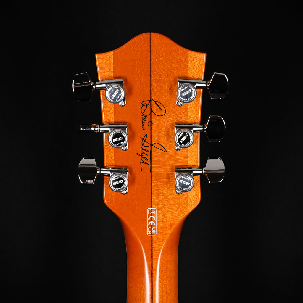Gretsch G6120T-BSSMK Brian Setzer Signature Nashville Hollow Body '59 "Smoke" w/ Bigsby- Smoke Orange 2026 (JT26020347)