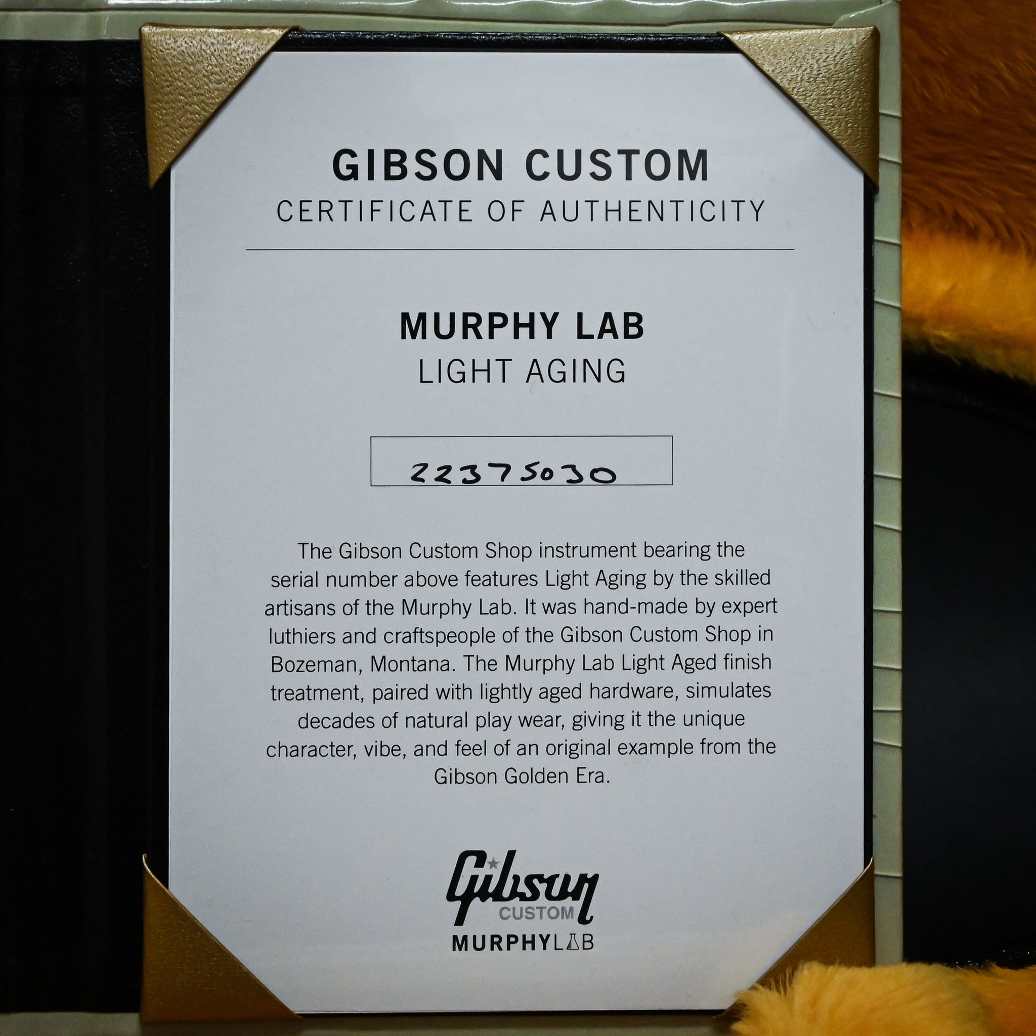 Gibson Custom 1960 Hummingbird Reissue Murphy Lab Light Aged- Heritage Cherry Sunburst 2025 (22375030)