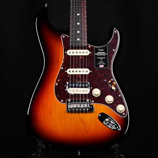 Fender American Professional II Stratocaster HSS - 3 Color Sunburst w/ Rosewood Fingerboard 2024 (US240020651)