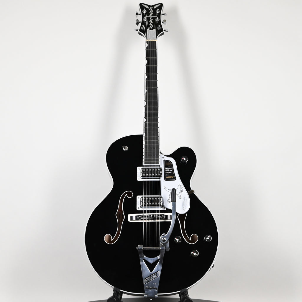 Gretsch Falcon Hollow Body w/ String-Thru Bigsby- Black 2026 (JT26030849)