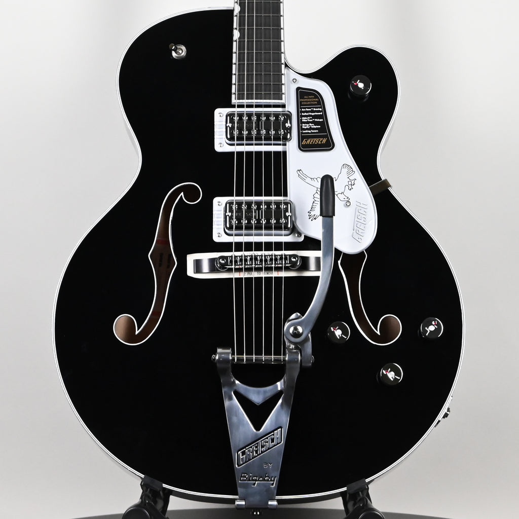 Gretsch Falcon Hollow Body w/ String-Thru Bigsby- Black 2026 (JT26030849)
