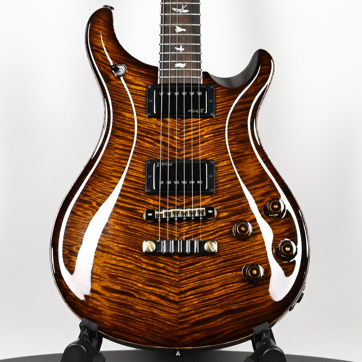 PRS McCarty 594 Mango Top Limited Edition- Black Gold Burst (Natural Binding) 2026 (0425188)