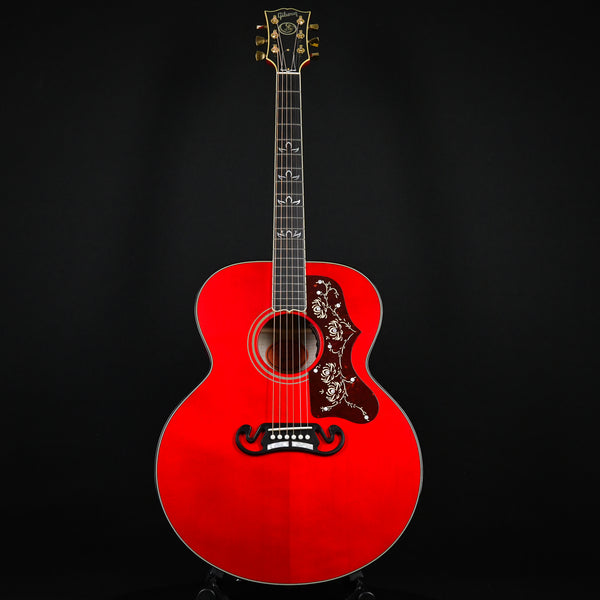 Gibson Custom Shop Orianthi SJ-200 Acoustic Electric Guitar Cherry 2023 (22123075)