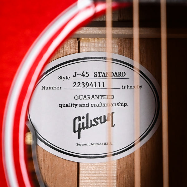 Gibson Acoustic J-45 Standard- Cherry 2024 (22394111)