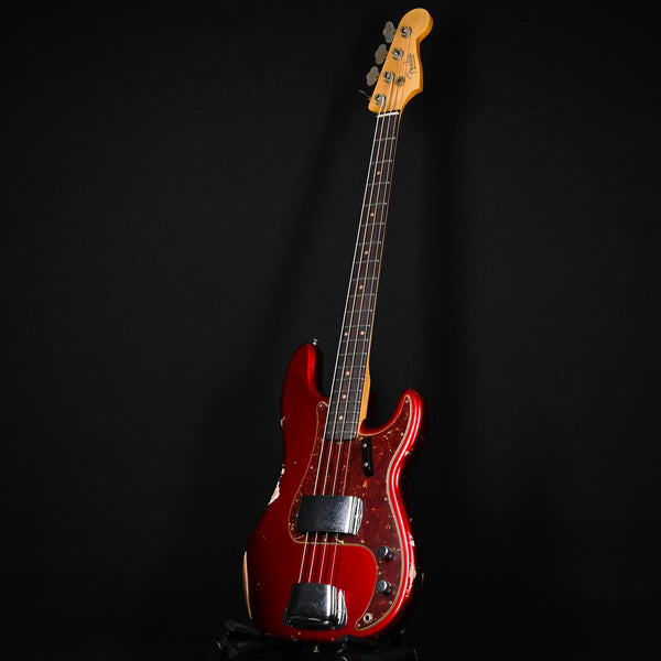 Fender Custom Shop Limited Edition '62 P Bass Relic- Aged Candy Apple Red 2025 (CZ583600)