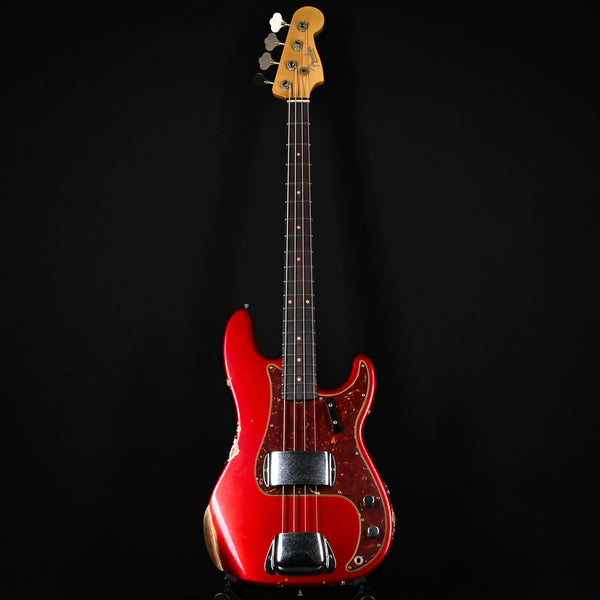 Fender Custom Shop Limited Edition '62 P Bass Relic- Aged Candy Apple Red 2025 (CZ583600)