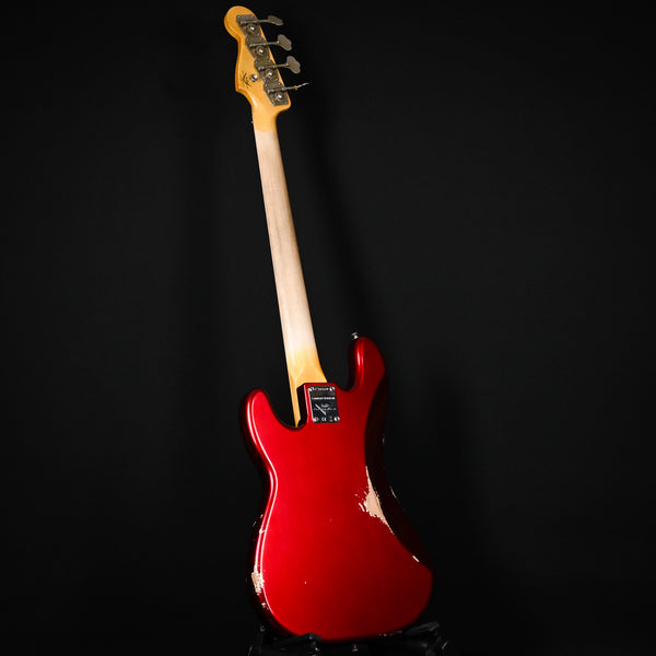 Fender Custom Shop Limited Edition '62 P Bass Relic- Aged Candy Apple Red 2025 (CZ583600)