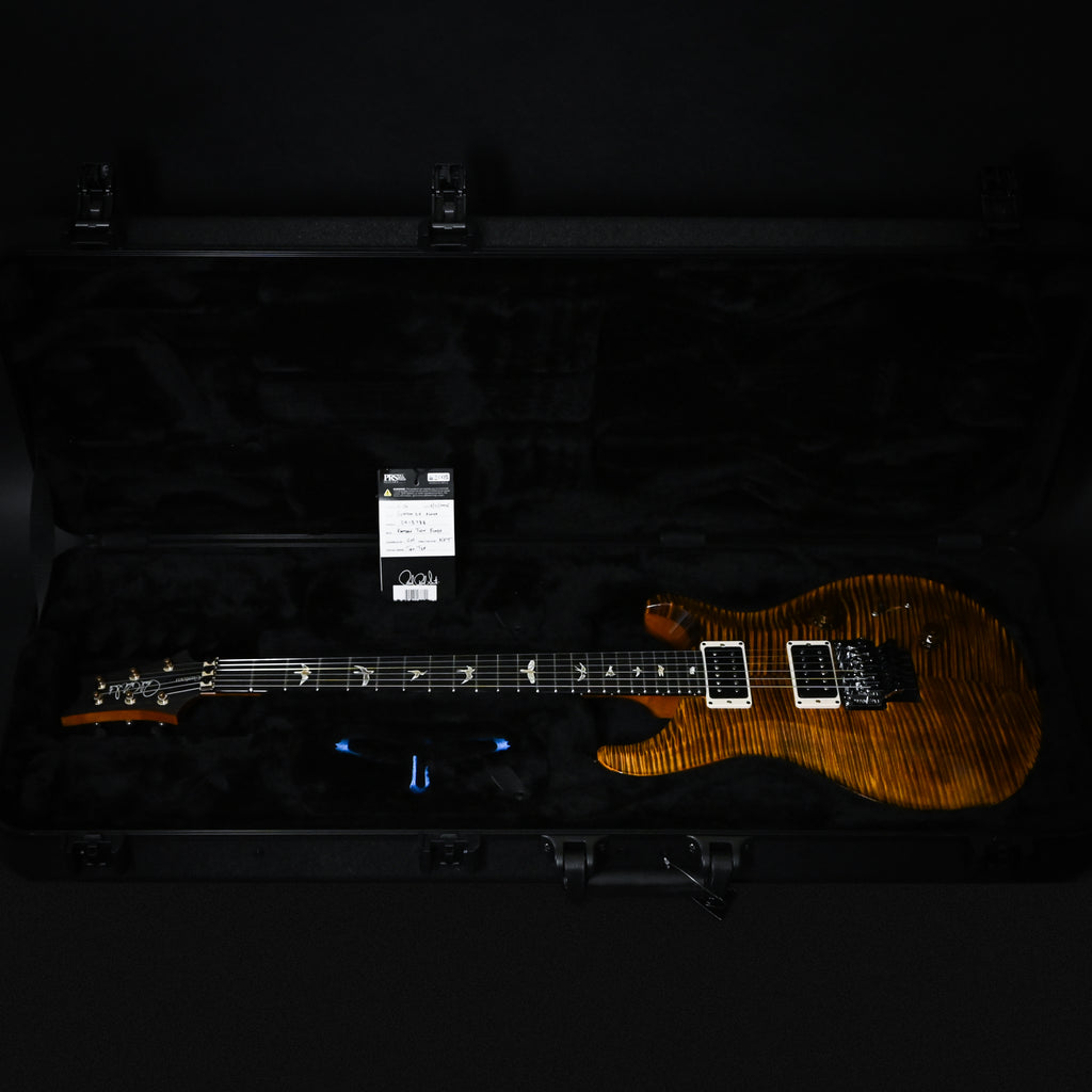 PRS Custom 24 "Floyd" w/ 10-Top & Floyd Rose- Black Gold 2025 (0413788)