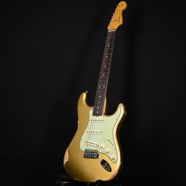 Fender Custom Shop Late-1962 Stratocaster Relic w/ Closet Classic Hardware- Aged Aztec Gold 2025 (CZ587737)