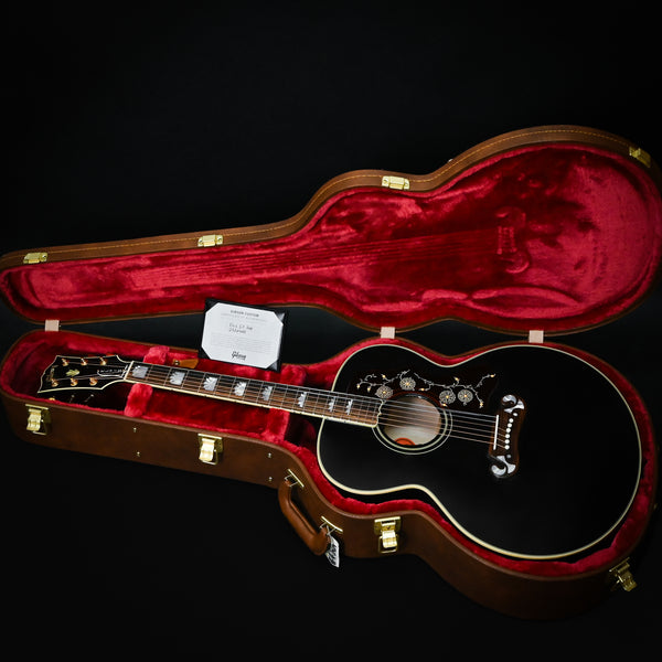 Gibson Elvis SJ-200 Acoustic Guitar- Ebony 2024 (23204025)