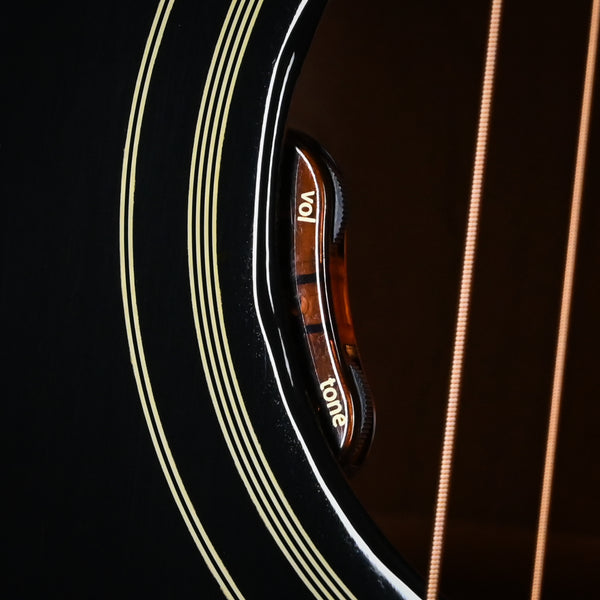 Gibson Elvis SJ-200 Acoustic Guitar- Ebony 2024 (23204025)