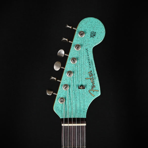 Fender Custom Shop Limited Edition 1960 Stratocaster Relic- Aged Sea Foam Green Sparkle 2025 (CZ585328)