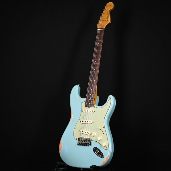 Fender Custom Shop Limited Edition '64 L-Series Stratocaster Heavy Relic- Aged Daphne Blue 2025 (L11686)