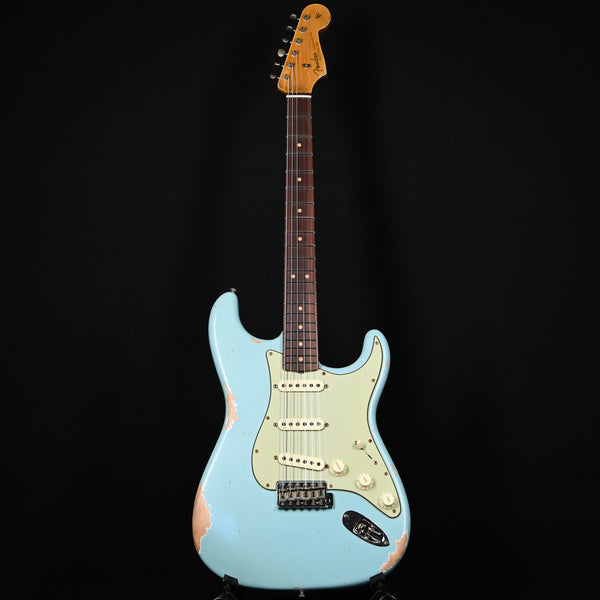 Fender Custom Shop Limited Edition '64 L-Series Stratocaster Heavy Relic- Aged Daphne Blue 2025 (L11686)