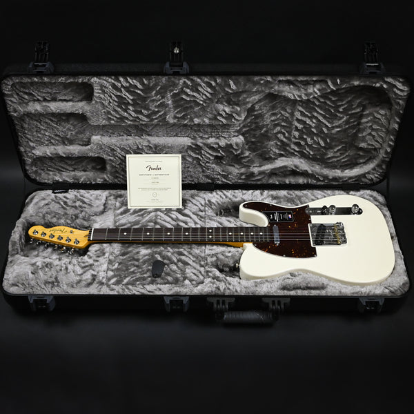 2023 Fender American Professional II Telecaster - Olympic White w/ Rosewood Fingerboard 2023 (US23117920)