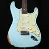 Fender Custom Shop Late-1962 Stratocaster Relic w/ Closet Classic Hardware- Faded Aged Daphne Blue 2025 (CZ587801)