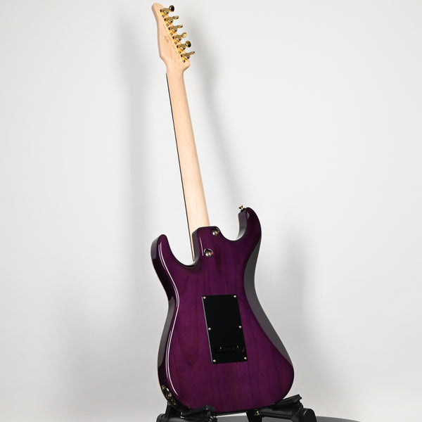 Tom Anderson Custom Drop Top Classic Electric Guitar- Transparent Purple w/ Binding 2026 (05-01-26A)