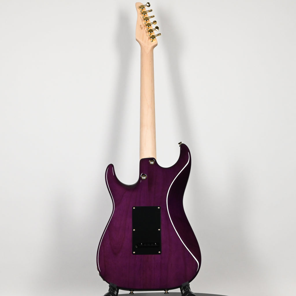 Tom Anderson Custom Drop Top Classic Electric Guitar- Transparent Purple w/ Binding 2026 (05-01-26A)