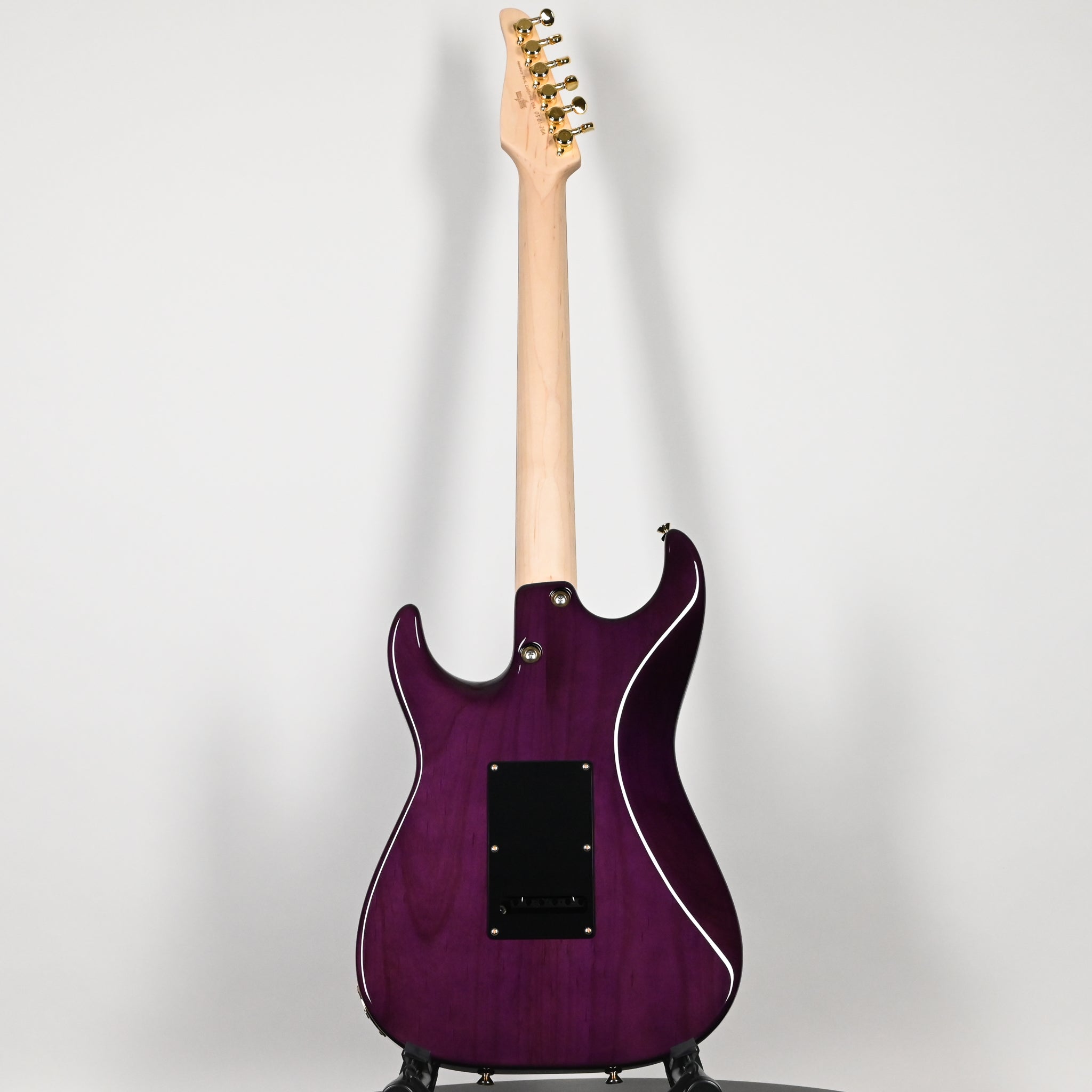 Tom Anderson Custom Drop Top Classic Electric Guitar- Transparent Purple w/ Binding 2026 (05-01-26A)