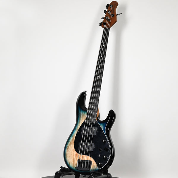Ernie Ball Music Man StingRay Special 5 HH w/ Ebony Fretboard Bass Guitar- Mean Blue Burst 2026 (K10297)