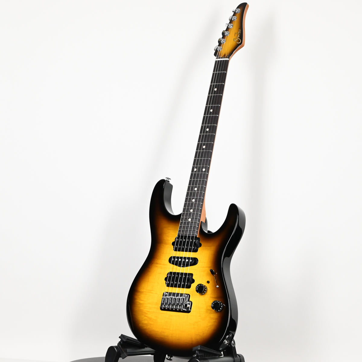 Suhr Custom Modern Electric Guitar- 2 Tone Tobacco Burst 2026 (93696)