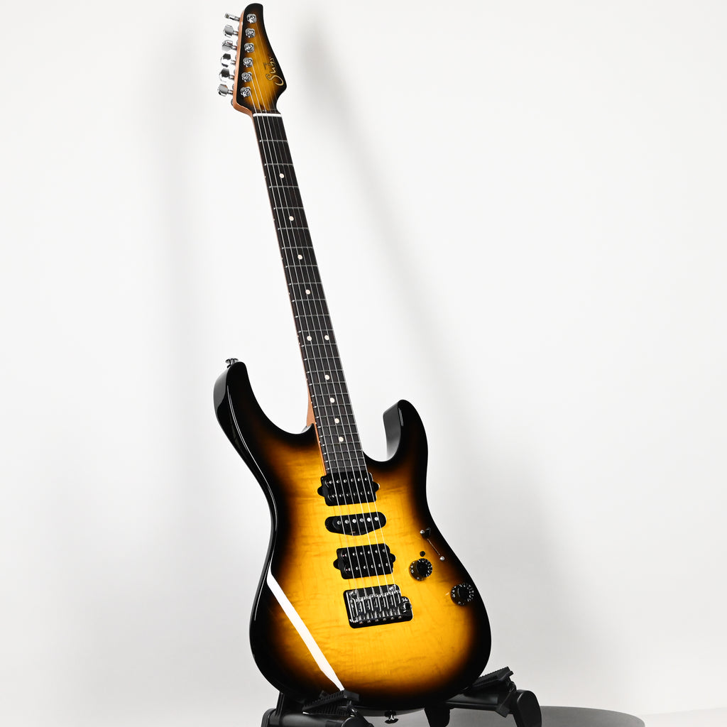 Suhr Custom Modern Electric Guitar- 2 Tone Tobacco Burst 2026 (93696)