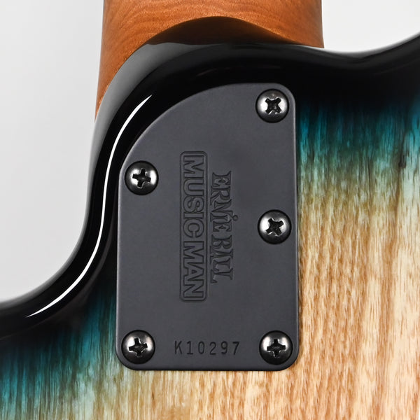 Ernie Ball Music Man StingRay Special 5 HH w/ Ebony Fretboard Bass Guitar- Mean Blue Burst 2026 (K10297)