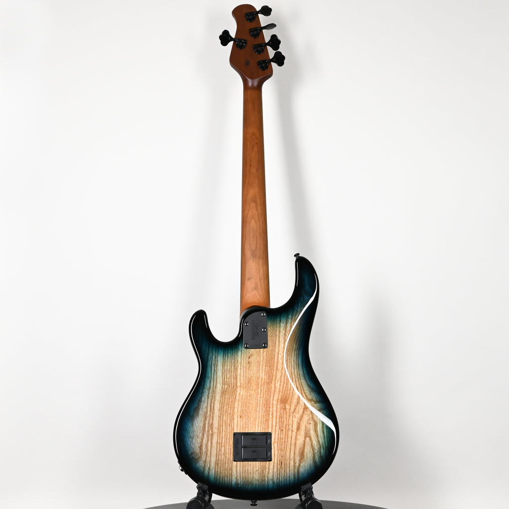 Ernie Ball Music Man StingRay Special 5 HH w/ Ebony Fretboard Bass Guitar- Mean Blue Burst 2026 (K10297)