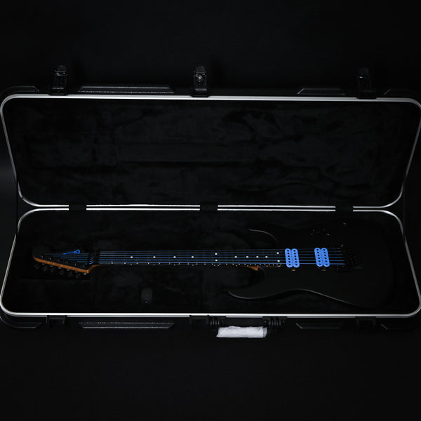Charvel USA Custom Shop DK24 2H FR Electric Guitar- Blue on Black 2026 (US260003)