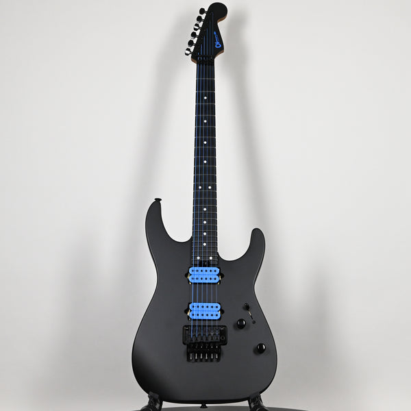 Charvel USA Custom Shop DK24 2H FR Electric Guitar- Blue on Black 2026 (US260003)